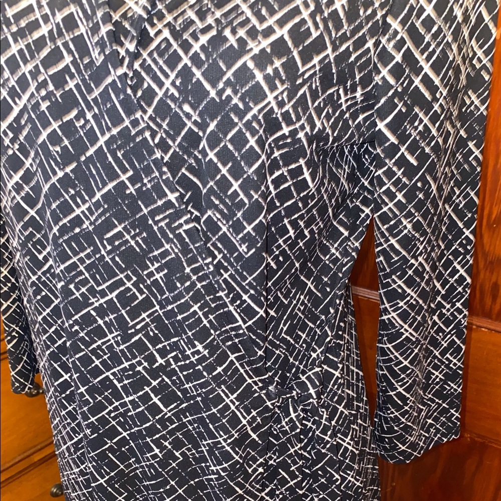 Ladies dress stretchy side tie
